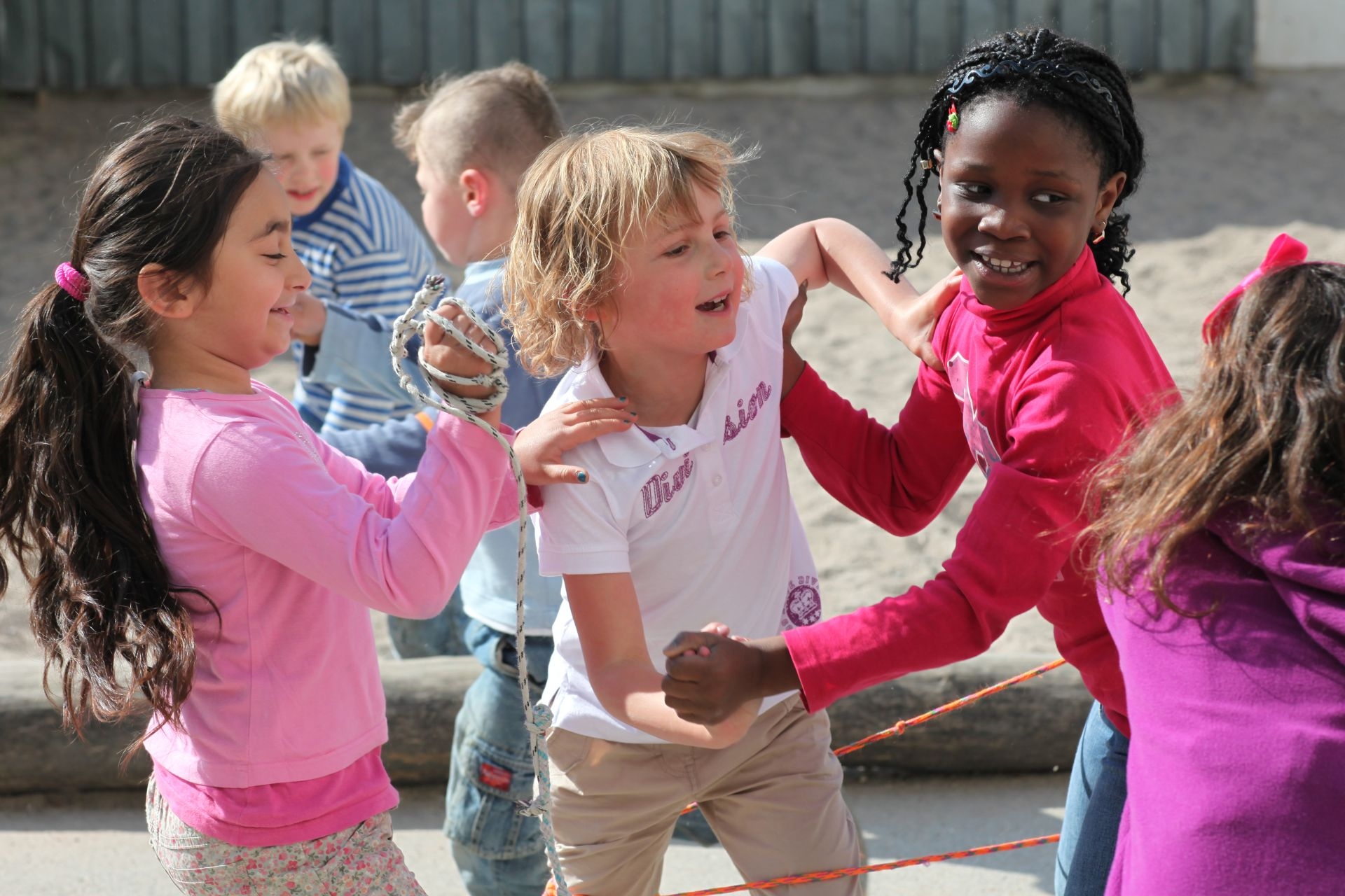 Kinder beim Spielen_Interkulturelle Waldorfschule Mannheim